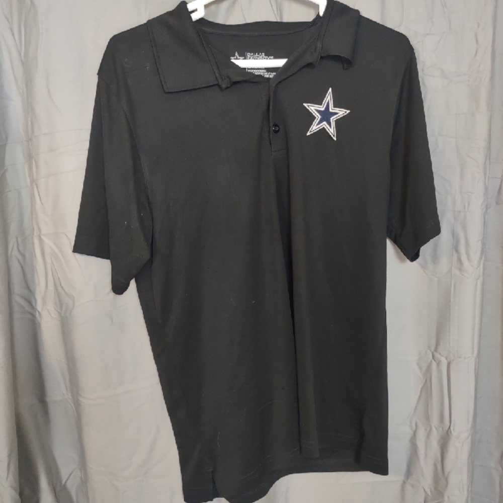 NFL Black Polo Shirt